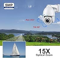 SV3C 5MP 15X Optical Zoom POE PTZ Security Camera — image 2
