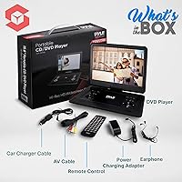 Pyle PDV177BK Portable DVD Player 17.9″ HD — image 2