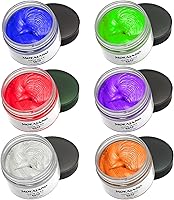 EFLY Temporary Hair Color Chalk for Kids (Red, Orange, Purple, Blue, Green, Gray) — image 7