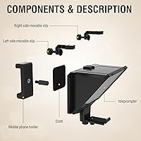 GEIMRSY 7.7-inch Portable Teleprompter — image 7