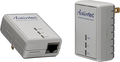 Actiontec PWR511K01 500 Mbps Powerline Network Adapter Kit