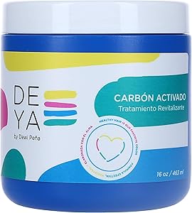 DEYA Activated Charcoal Hair Mask 16 OZ