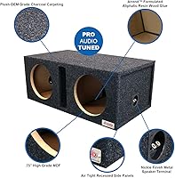 Atrend 10DQV 10” Dual Vented Subwoofer Enclosure — image 2