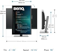 BenQ RD240Q 24.1” WQXGA Programming Monitor — image 9