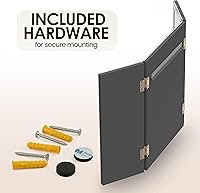 Houseables 3-Way Trifold Mirror, 31″L x 21″W — image 7