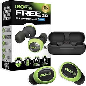 ISOtunes Free 2.0 Bluetooth Hearing Protection Earbuds Review