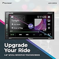 Pioneer AVH-521EX 6.8″ Touchscreen Double Din Receiver — image 2