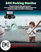 LAMTTO DC21B 360° 4-Channel Dash Cam — image 4