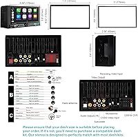 Alondy PAX-7625W Double Din Car Stereo with Wireless Apple CarPlay/Android Auto — image 9