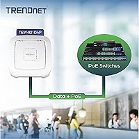 TRENDnet TEW-821DAP AC1200 Dual Band PoE Access Point — image 6