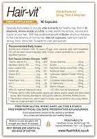HealthAid Hair VIT Hair Growth Supplement – 90 Capsules — image 4