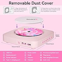 Kegaudio Bluetooth CD Player with Speakers — image 7