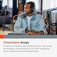 Tascam TH-07 High Definition Studio Monitor Headphones — image 4