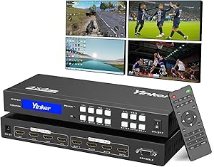 Yinker 4K HDMI Matrix Switch 4x4