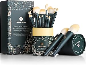 EIGSHOW 18pcs Professional Makeup Brush Set Review