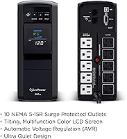 CyberPower CP850PFCLCD 850VA UPS Battery Backup — image 5