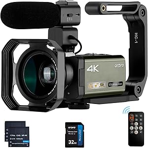 ORDRO AX65 4K Video Camera Review