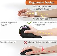 J-Tech Digital V638 Ergonomic Wireless Mouse — image 5