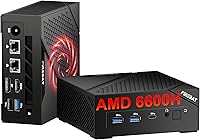 FIREBAT Mini PC AM02, AMD Ryzen 6600H, 16GB RAM, 512GB SSD — image 1
