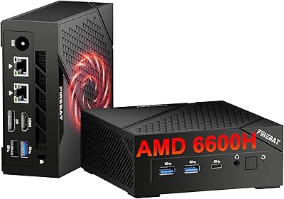 FIREBAT AM02 Mini PC (AMD Ryzen 6600H, 16GB/512GB)