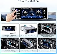 METEESER Single Din Car Stereo with Apple Carplay Android Auto — image 8