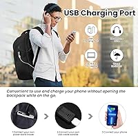 YAMTION Laptop Backpack with USB Charging Port — image 5