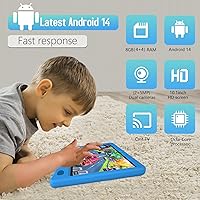 YACXBTK Kids Tablet 10.1-inch Android 14 8GB+64GB — image 4