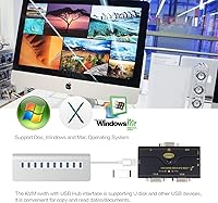 JideTech 2-Port USB VGA KVM Switch — image 7