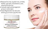 DNA Code Anti-Aging 20% Glycolic Acid Complex Collagen Rebuild Cream w/Argireline, Matrixyl 3000, CoQ10 – 5.61oz — image 2