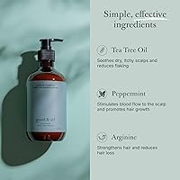 GOOD&ALL Tea Tree Conditioner for Dry Itchy Scalp with Peppermint, 13.5 fl oz — image 5