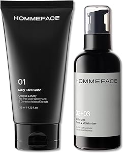 HOMMEFACE Men’s Easy Duo 2-Step Daily Routine Set Review