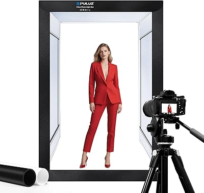 PULUZ Professional Large Photo Light Box Photography Studio 47″x31″x78″