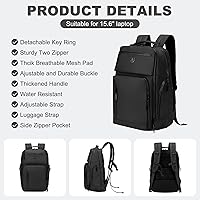 DTGN Large Capacity Water Resistant Laptop Backpack 17-inch — image 4