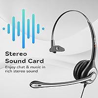 Wantek H-USB600-SC USB Headset with Mic — image 4