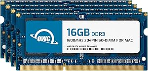 OWC 64GB (4 x 16GB) DDR3 1600MHz SO-DIMM Memory RAM Upgrade Review
