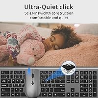 SHUNJINRUN KM426 Wireless Keyboard and Mouse Combo — image 2