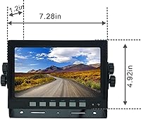 ATPTK 7″ 1080P AHD Wired Reverse Backup Camera System — image 2