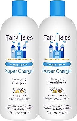 Fairy Tales Tangle Tamer Detangling Shampoo and Conditioner Set - 32oz (2 Pack)