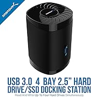 Sabrent DS-4SSD 4-Bay 2.5” SATA SSD/HDD Docking Station — image 2