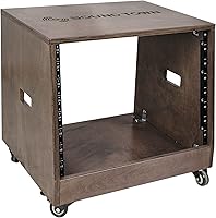 Sound Town SDRK-8TB Slanted 8U Studio Rack — image 2