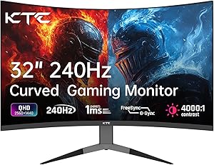 KTC H32S25E 32-Inch 240Hz Curved Gaming Monitor Review