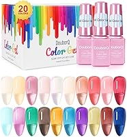 DouborQ 20 Colors Jelly Gel Nail Polish Set — image 7