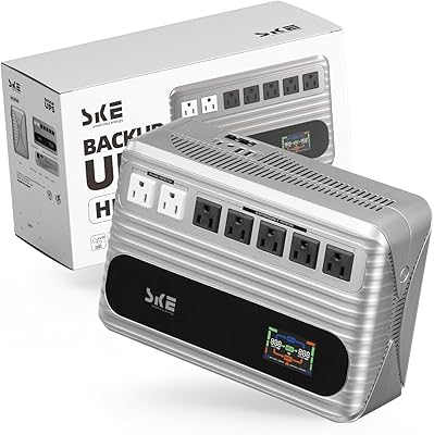SKE UPS HL850 850VA/480W Battery Backup & Surge Protector