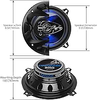 BOSS Audio Systems BE524 Rage Series 5.25 Inch Car Door Speakers — image 5