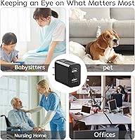 LUOHE FT-BK 2025 Enhanced 1080P HD Charger and Security Camera — image 3