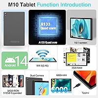 VOLENTEX M10 10 Inch Android Tablet 32GB — image 2