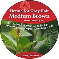Ancient Sunrise 100% Natural Henna Hair Medium Brown Kit — image 2