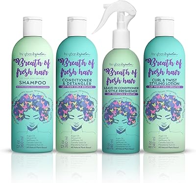 Urban Hydration Breath of Fresh 4 Piece Haircare Kit