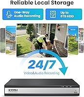 ZOSI C220 16CH 4K PoE Security System 4TB — image 6