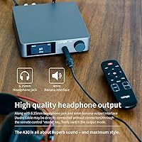 LOXJIE A30 Desktop Stereo HiFi Audio Power Amplifier & Headphone Amplifier — image 4